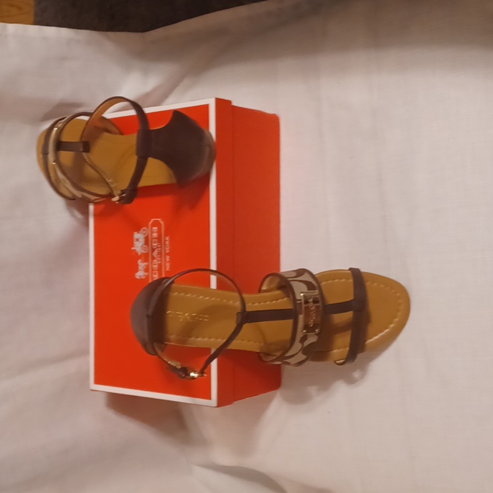 Coach Harriet Signature Sandals